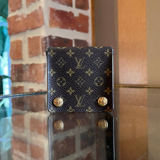 LOUIS VUITTON Small LV Monogram Folding Jewelry Case SM0064