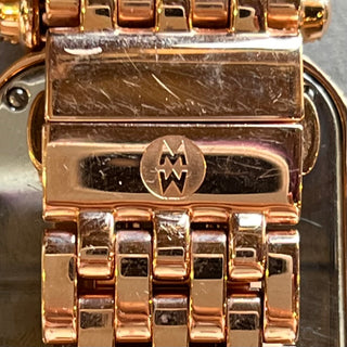 MICHELE Bronze/Diamonds Stainless Steel Watch