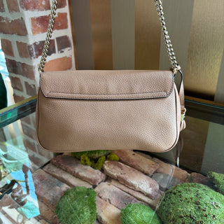 GUCCI Tan Soho Chain Crossbody Medium