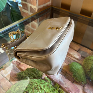 SAINT LAURENT Taupe Small Jamie 4.3 Lambskin Shoulder Bag