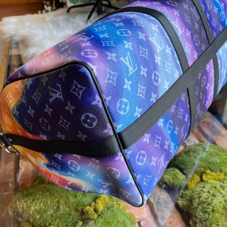 LOUIS VUITTON Keepall Bandouliere 50 Sunset Monogram Canvas Duffel