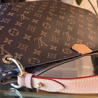 LOUIS VUITTON Graceful PM Monogram Canvas Hobo Bag