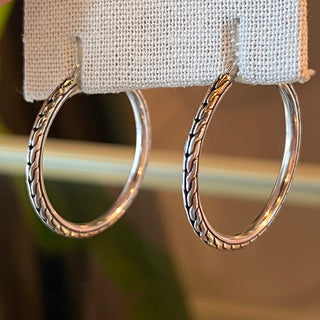 JOHN HARDY JH Essential Flex Hoop Earrings