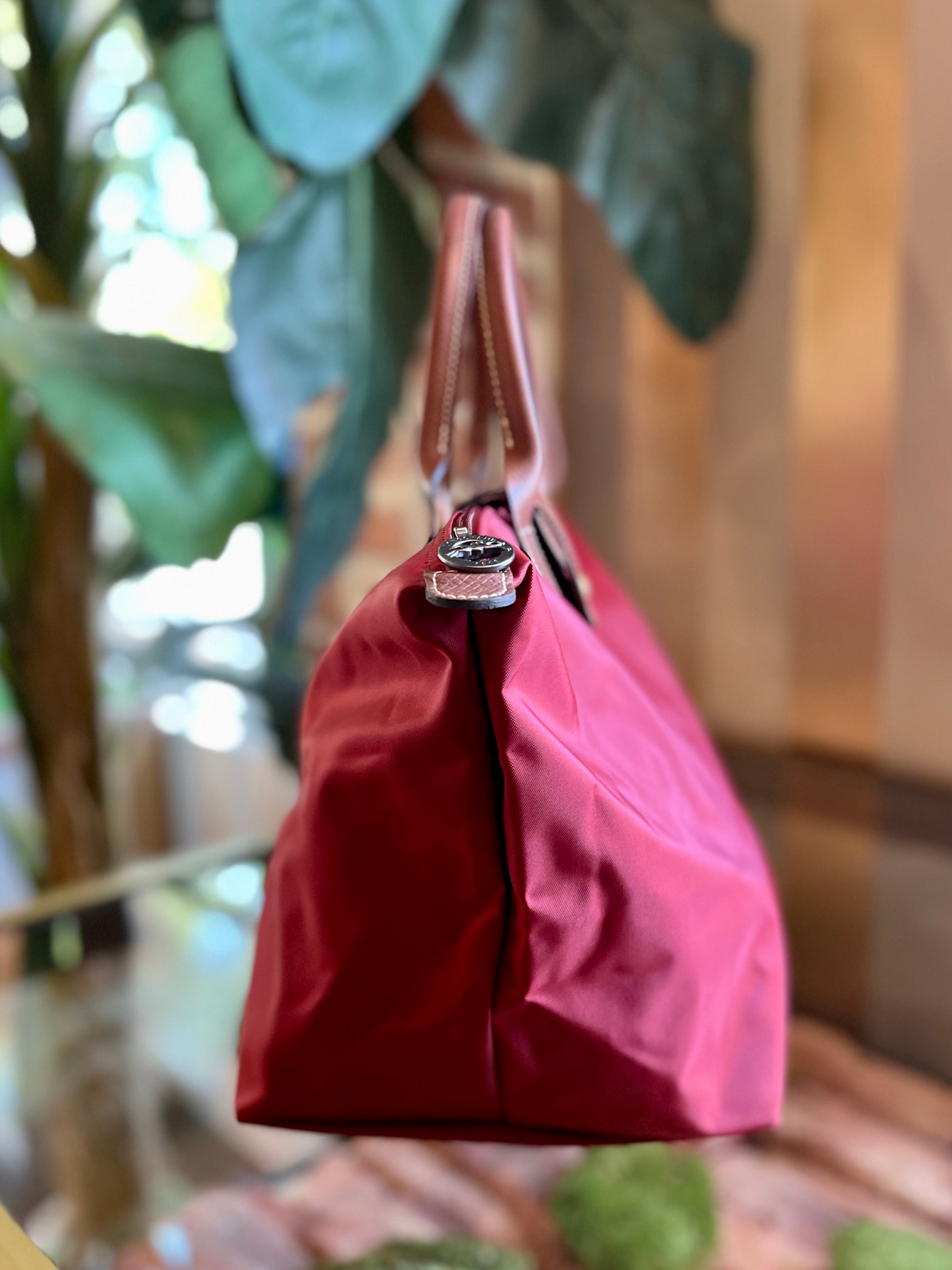 Longchamp Le Pliage Original L Travel Tote Bag RED