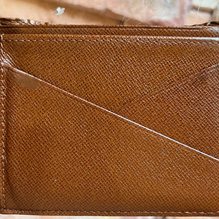 LOUIS VUITTON Mens LV Monogram Brown Coated Canvas Bifold Wallet
