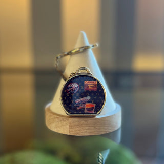 LOUIS VUITTON Micro Boite Chapeau Mirror Bag Charm
