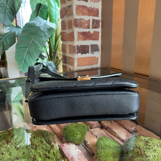 LOUIS VUITTON Pochette Metis Black Monogram Empriente Top Handle Bag