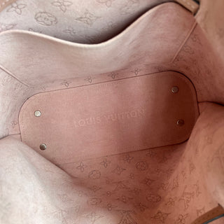 LOUIS VUITTON Girolata Magnolia Monogram Mahina Bucket Bag