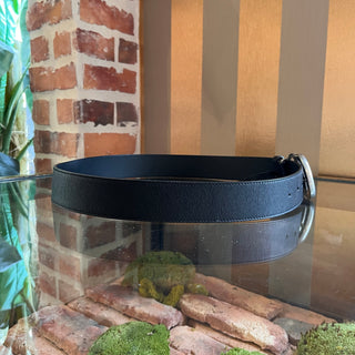 GUCCI GG Marmont Black Leather Wide Belt SZ 95/38