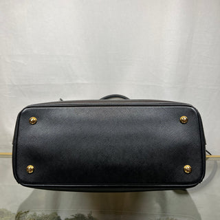 PRADA Medium Black Saffiano Lux Tote Bag