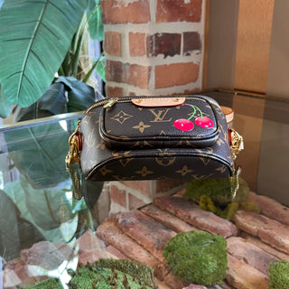 LOUIS VUITTON LV X TM Bumbag Mini Monogram Cerises Belt Bag