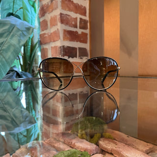 TOMFORD Rosie TF344 01B Black Sunnies