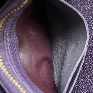 LOUIS VUITTON Empriente Purple Leather Zippy Wallet