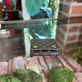 LOUIS VUITTON Mini Folding Jewelry Case Monogram