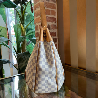 LOUIS VUITTON Galliera GM Damier Azur Canvas Hobo Bag