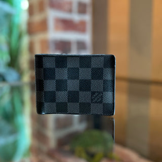 LOUIS VUITTON Multiple Damier Graphite Canvas Wallet