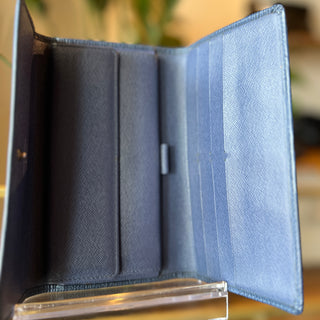 LOUIS VUITTON Vintage Sarah Wallet in Toledo Blue Epi Leather