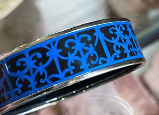 HERMES Emaille-Armreif Breite 65 Wide Enamel Bangle