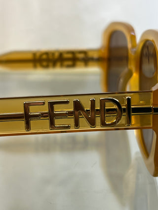 FENDI FE400651 Fendigraphy Orange Sunglasses