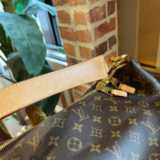 LOUIS VUITTON Sully Brown Monogram Canvas Shoulder Bag