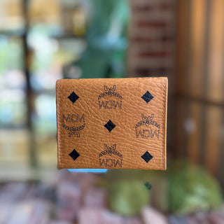 MCM Coganc Visetos Monogram Bifold Wallet