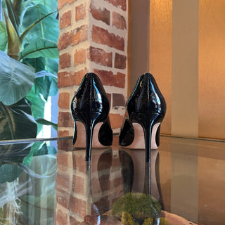 STUART WEITZMAN Black Patent Leather Heels SZ 7.5