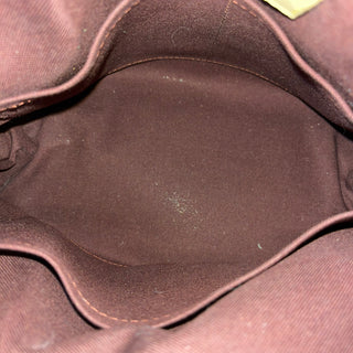 LOUIS VUITTON Rivoli PM Brown Monogram Canvas Top Handle Bag