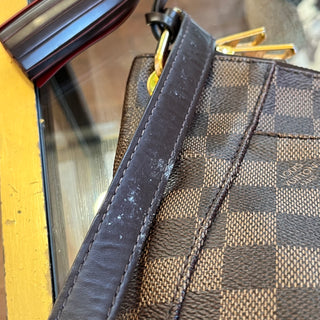 LOUIS VUITTON South Bank Damier Ebene Canvas Crossbody