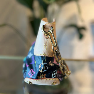 LOUIS VUITTON Black Multicolor Judy PM