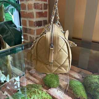 CHANEL Beige Express Bowling Bag