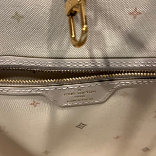 LOUIS VUITTON Neverfull MM Sunset Kaki Spring in the City Monogram Canvas Tote