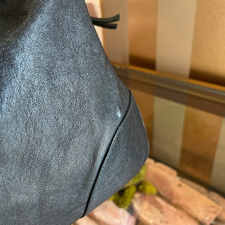 GUCCI Horsebit 1955 Messenger Black Leather Crossbody Bag