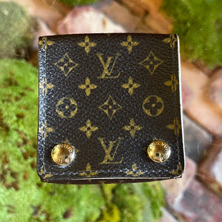 LOUIS VUITTON LV Monogram Canvas Ring Jewelry Box