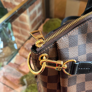 LOUIS VUITTON Odeon Tote MM Damier Ebene Canvas Tote