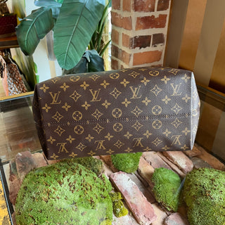 LOUIS VUITTON Iena MM Brown Monogram Canvas Tote