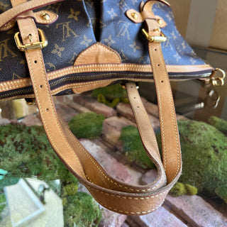 LOUIS VUITTON Palermo GM Brown Monogram Canvas Tote Bag