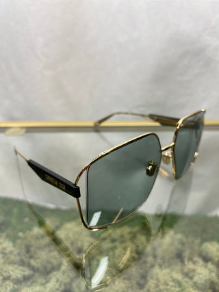 DIOR ArchiDior S1U Gold Metal Sunglasses TS3643