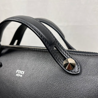 FENDI "By the Way" Medium Black Boston Bag