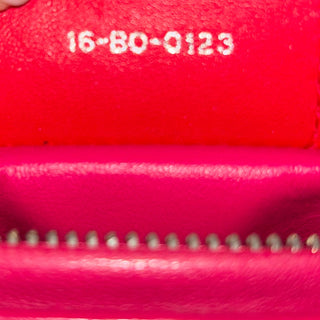 DIOR Medium Orange Cannage Lady Dior