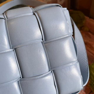 BOTTEGA VENETA Padded Cassette Nappa Maxi Intreccio Crossbody Bag