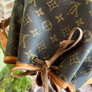 LOUIS VUITTON Noe Large Brown Monogram Canvas Bag