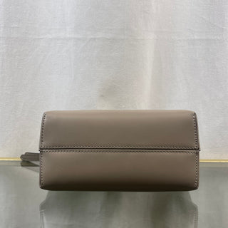 FENDI Dark Beige Mini By The Way Top Handle Bag