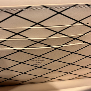 LOUIS VUITTON Trunk Chain Taupe Leather Shoulder Bag