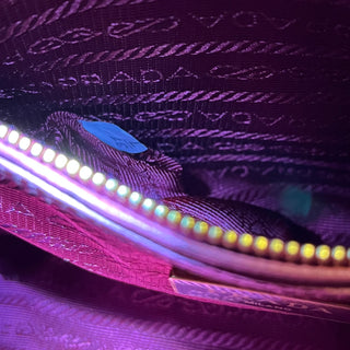 PRADA Promenade Pink Saffiano Lux Dome Top Handle