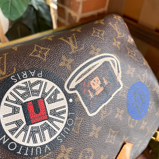 LOUIS VUITTON Monogram World Tour Speedy 30 Bandouliere