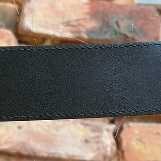 GUCCI GG Marmont Wide Black Leather Belt SZ 100/40