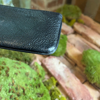 LOUIS VUITTON Black Mahina Key Pouch