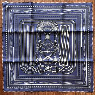 HERMES Grand Tralala 55 Bandana