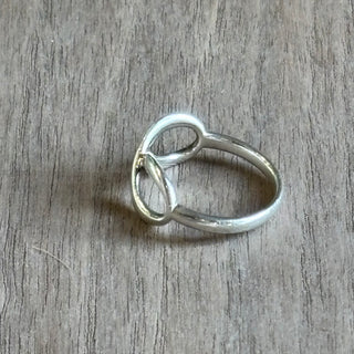 TIFFANY & CO. Infinity Silver Ring Size 4