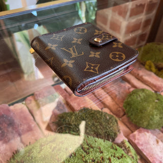 LOUIS VUITTON Portefeuille Celeste Trifold Brown Monogram Canvas Wallet